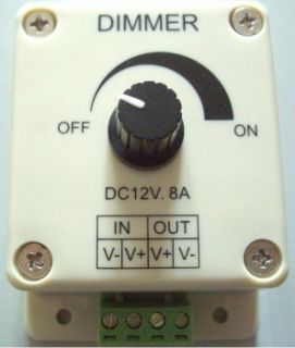 LED Dimmer 12V 8 Amp. für Streifen max. 5 100 NEU #0959
