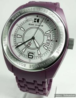 Hugo Boss Orange Damenuhr Uhr Damen NEU lila Armband 1502253