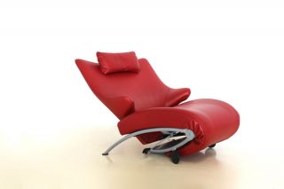 DESIGNO Lounge Chair SOLO WK 669 Luxus Sessel LEDER stressles designer