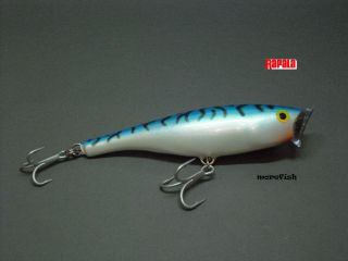 Rapala Skitter Pop SSP 12 Popper 12cm   SM Silver Mackerel