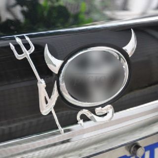 Auto Aufkleber 3D Teufel Devil Emblem universal für VW BMW OPEL MAZDA