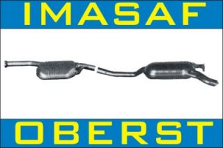 IMASAF Auspuff MSD + ESD MERCEDES W124 300 Diesel NEU