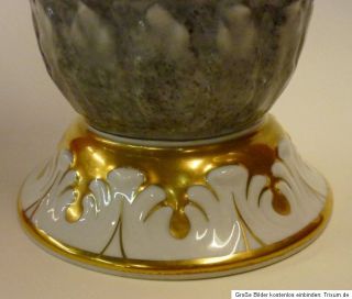 Rudolstadt   Ernst Bohne    Putten Relief Pokal / Vase   17,5 cm