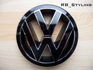 schwarz VW Zeichen Emblem Golf 5 V Eos R GTI glänzend