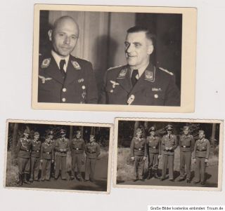 Original Fotos Offiziere Soldaten Luftwaffe Flieger Welzow Orden