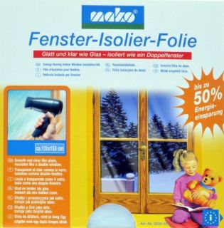 Fenster Isolier Folie Isolierfolie Dichtung Abdichten Wärmedämmung