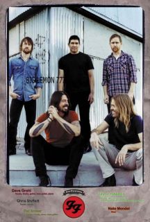 FOO FIGHTERS ROCK BAND POSTER #1 23x34