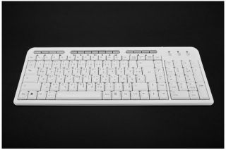 Arabische Arabic Tastatur QWERTZ Neu Weiss USB 15Tasten