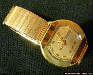 Bulova Accutron Vintage Watch USA Stimmgabel Uhr läuft gut 1973