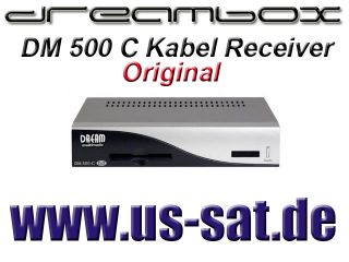 Dreambox 500 C Kabel Receiver Linux Original DM 500
