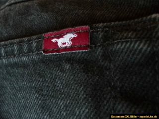 Mustang Jeans Gr.54 schwarz W38 L34 gerade Michigan Herren neu Denim