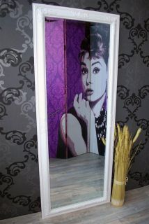 Spiegel Wandspiegel KATHARINA Barock weiß 150 x 60 cm