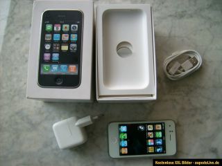Apple iPhone 3G 16 GB   weiss ohne Vertrag Ohne Simlock wie neu