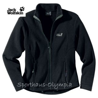 Jack Wolfskin Moonrise Fleece Jacket Women Gr.S XXL rot/schwarz/grau