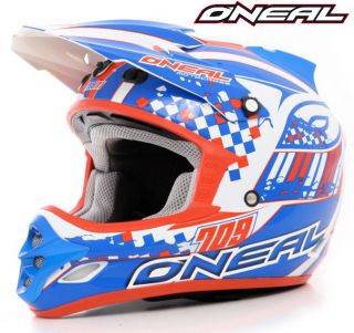 Oneal 709 Checker MX Crosshelm Gr.L   O´neal
