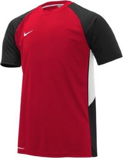 Nike Herren Shirt Shortsleeve Team Poly TR Rot/Schwarz/Weiß
