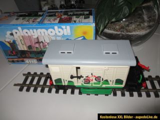 Playmobil / LGB 4115 Eisenbahn Güterwagen in OVP. Top