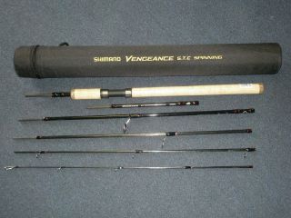 Shimano Vengeance STC travel spinning rod 710 810 6pc Fishing tackle