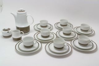 Schönwald 711 COLOR coffee service for 8 people GERMANY