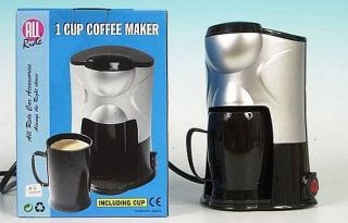 24 Volt 170 watt Kaffeemaschine mit 1 Tasse inkl. befestigungskit 24V