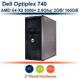 Dell Optiplex 740 AMD 64 X2 5000+ 2,6 GHz/ 2 GB /160 GB