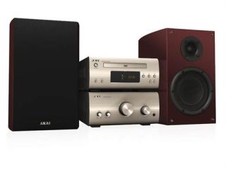 Akai AMD75 High End Mikro System; Radio/ DVD Spieler mit USB, DivX, 2