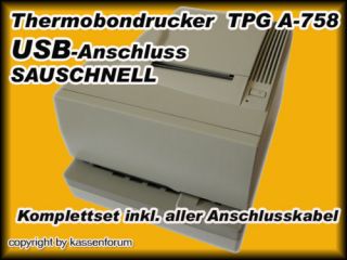 Bondrucker Thermo Axiohm / TPG A758 1005