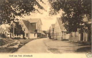 AK Gruss aus York, Altesland 1910 Hamburg