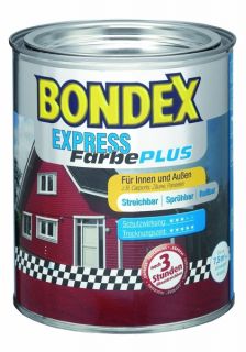 Express Farbe Plus Schwedenrot 0,75L 1L19,32€ IntNr. 4871 747 3