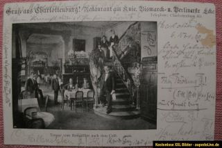 Charlottenburg, Restaurant am Knie, Ecke Berliner Bismarckstrasse 1899