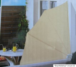 FLORABEST Balkon Sichtschutzfächer Besonders wirksamer UV Schutz