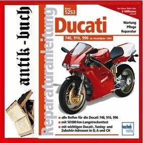 Ducati 748 916 996 Reparaturanleitung Reparaturbuch NEU