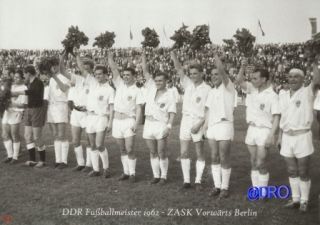+ DDR Fußball Meister 1962 + BigCard #759 + Daten + Fakten