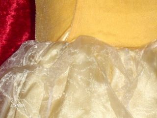 DISNEY Princess Prinzessin BELLE Kostüm Kleid 110/116