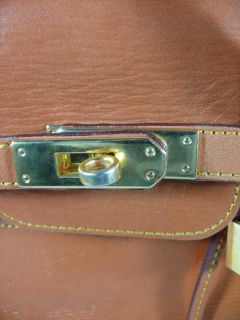 elegantes KELLYBAG handtasche dickleder leder PURE LUXURY haute
