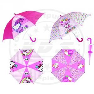 Sanrio Hello Kitty Kinder Regen Schirm mit Motiv Ballons Regenbogen