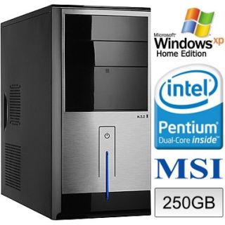 KOMPLETT PC Intel PentiumD 4GB 250GB WindowsXP MSI Voll Rechner System