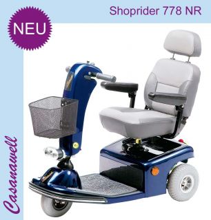 Elektromobil / Seniorenmobil / Scooter / Original Shoprider 778