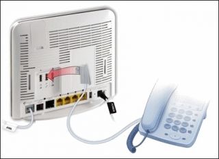 DSL Modem, W  LAN Router und TK Anlage EasyBox 803 NEU