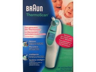 Braun ThermoScan IRT 4020 Infrarot Ohr Thermometer NEU