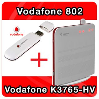 VODAFONE EASYBOX 802+HUAWEI K3765+UMTS+WLAN DSL ROUTER 6943083202760