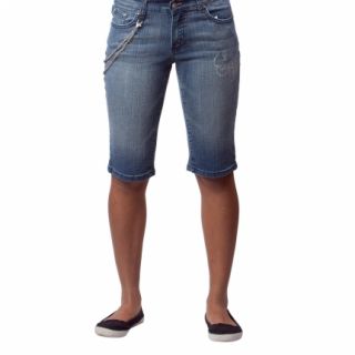 Southpole Damen Short Capri 3/4 Berumda Jeans Hose 50%