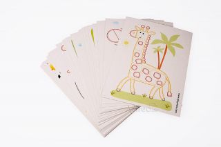 Playmais Vorlagen zum Bekleben mit Spielmais, SET CARDS SCHULE, versch