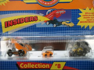 MICRO MACHINES 1989 Insiders Collection #8 UNOPENED Chevy 55 Corvette