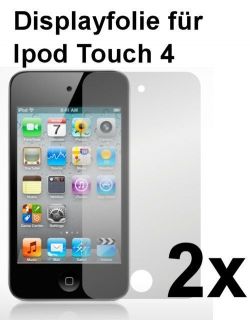 2x Displayschutzfolie Screen Schutz Folien für Ipod Touch 4 Apple