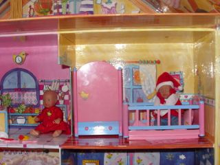 Mini Baby Born Puppenhaus Haus 5 Puppen XXXL Bilder