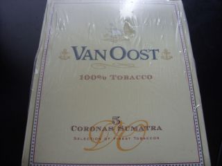 25 Zigarren Van Oost Long Corona Sumatra ungeöffnet siehe Fotos