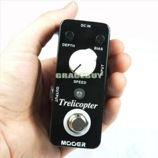 NEW MOOER Micro Trelicopter Optical Tremolo Guitar Effect Pedal Free
