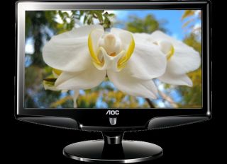 AOC 831S Neuware OVP 47 cm 18 5 Zoll Breitbild LCD Monitor Schwarz