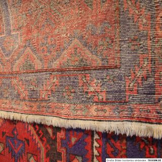 Antik Feiner Handgeknüpfter Perser Teppich Malayer Tappeto Carpet Rug